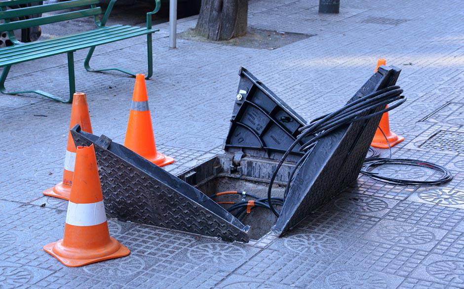 travaux assainissement Péroy-les-Gombries